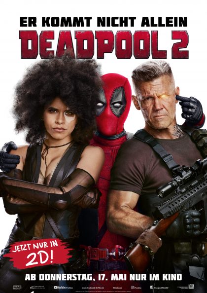 Deadpool 2 Plakat
