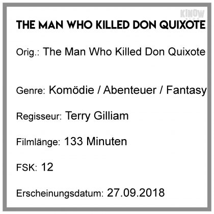 The Man Who Killed Don Quixote Kritik Info